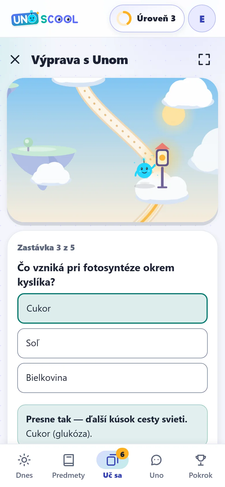 Hra „Výprava s Unom“: správná odpověď rozsvítí lampion
